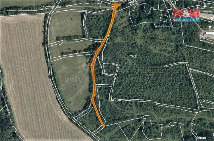 Prodej louky, Mašťov, 3400 m2