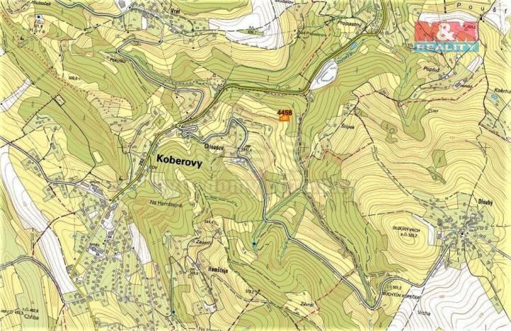 Prodej lesa, Koberovy, 2693 m2