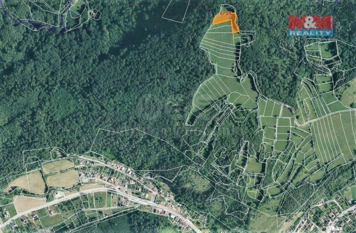 Prodej trvalého travního porostu, Blansko, 3308 m2