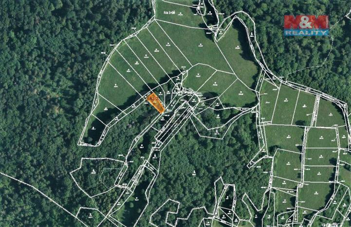 Prodej louky, Blansko, 2157 m2