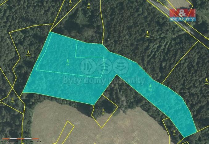 Prodej lesa, Horní Studénky, 78705 m2