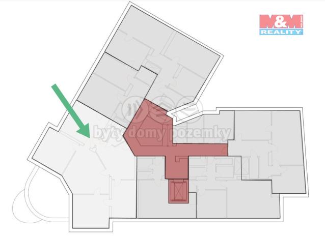 Pronájem kanceláře, Třinec - Staré Město, 1. máje, 130 m2
