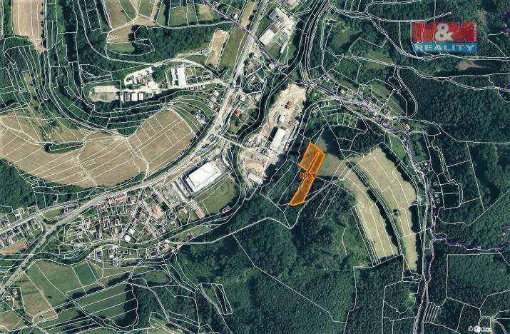 Prodej trvalého travního porostu, Lhota u Vsetína, 5327 m2