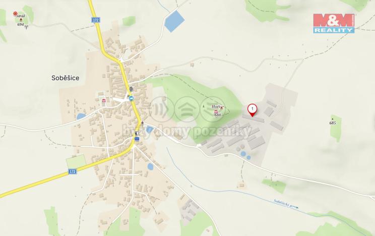 Pronájem výrobních prostor, Soběšice, 470 m2