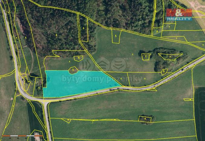 Prodej trvalého travního porostu, Liptaň - Horní Povelice, 9152 m2