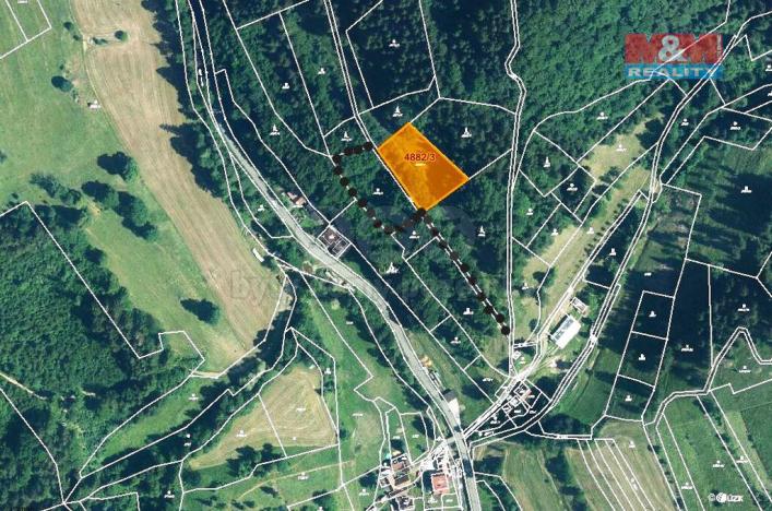 Prodej trvalého travního porostu, Halenkov, 3970 m2