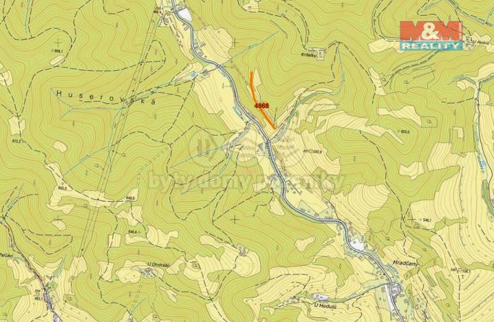 Prodej trvalého travního porostu, Halenkov, 3970 m2