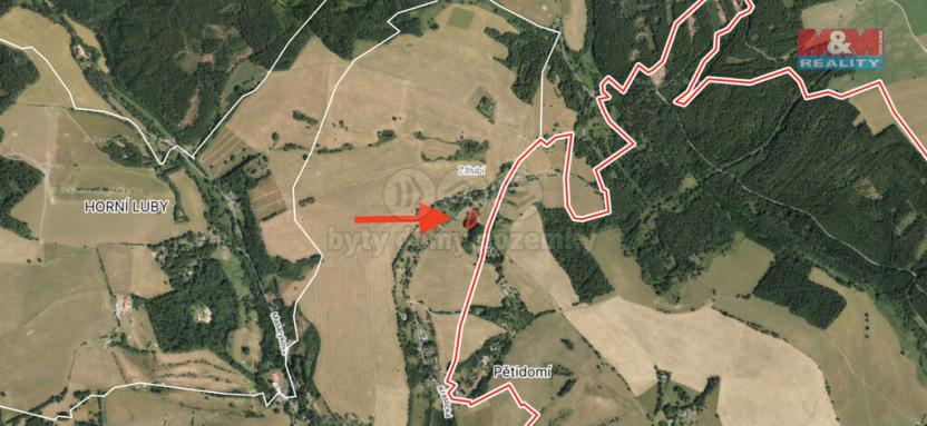 Prodej pozemku, Luby, 1966 m2