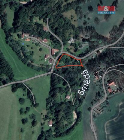 Prodej pozemku pro bydlení, Višňová, 4501 m2