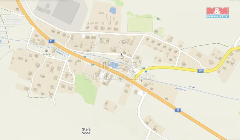 Prodej pozemku pro bydlení, Stará Voda, 2562 m2