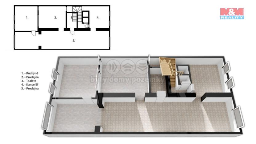 Prodej rodinného domu, Veselí nad Lužnicí - Veselí nad Lužnicí I, Budějovická, 342 m2