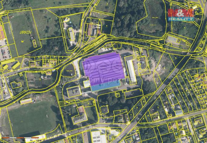 Pronájem skladu, Jirkov, Mostecká, 380 m2