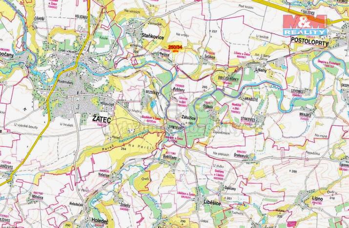 Prodej zemědělské půdy, Staňkovice, 6300 m2