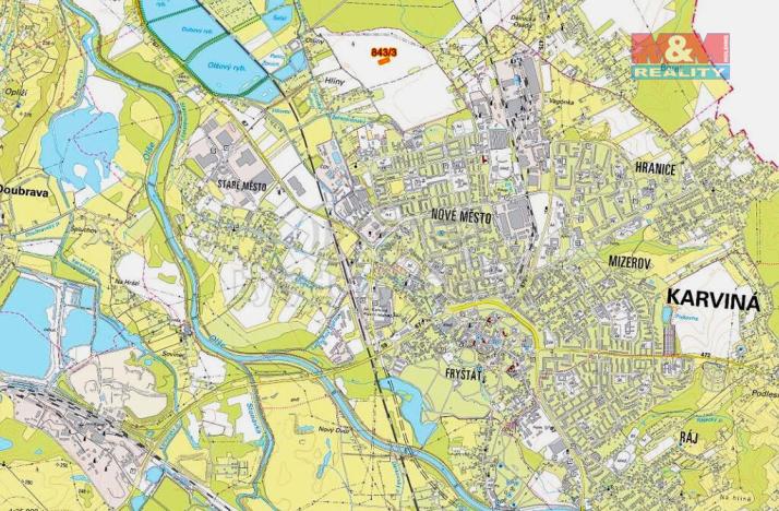 Prodej zemědělské půdy, Karviná, 2416 m2