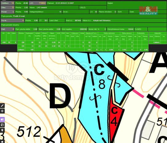Prodej lesa, Kobylá nad Vidnavkou, 1876 m2
