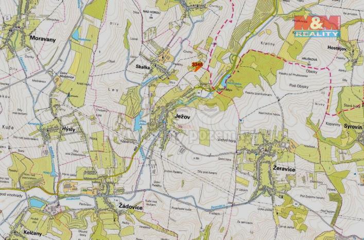 Prodej pole, Ježov, 1000 m2