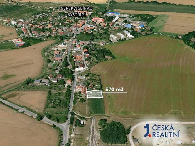 Prodej pozemku pro bydlení, Cerekvice nad Bystřicí, 570 m2