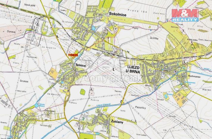 Prodej lesa, Telnice, 4 m2