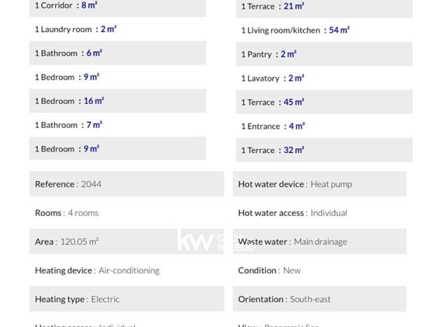 Prodej vily, Mandelieu-la-Napoule, Francie, 120 m2