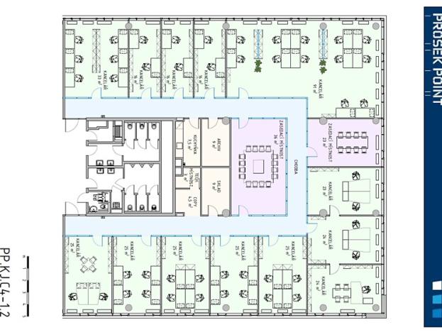 Pronájem kanceláře, Praha - Prosek, Prosecká, 600 m2