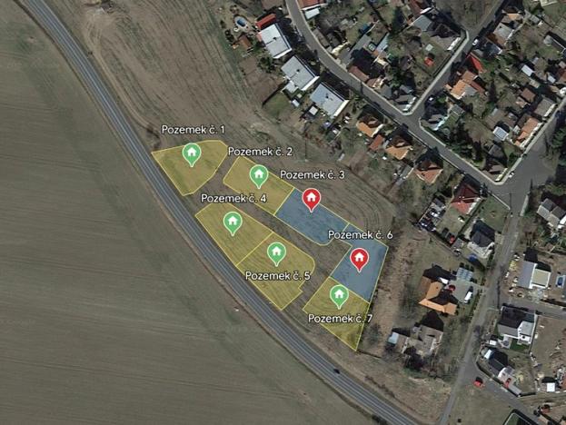 Prodej pozemku pro bydlení, Lovosice, 985 m2