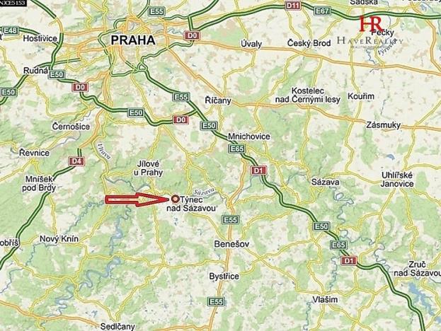 Prodej pozemku, Týnec nad Sázavou, 13 m2