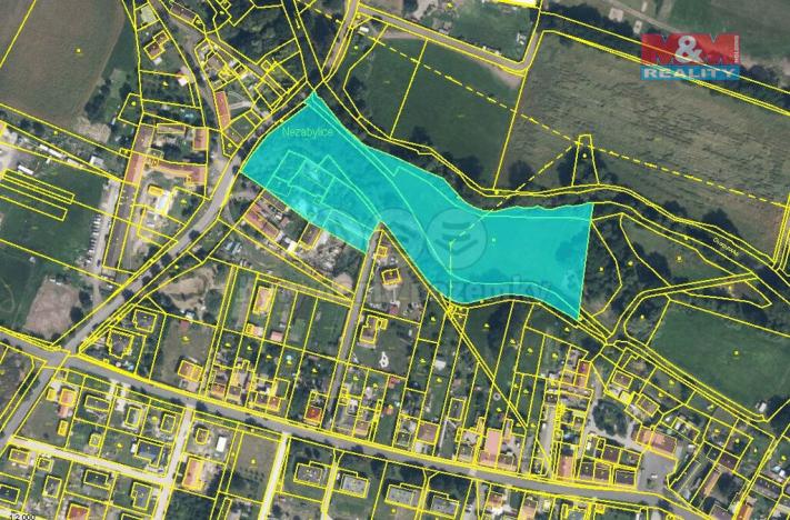 Prodej pozemku pro komerční výstavbu, Nezabylice, 16303 m2