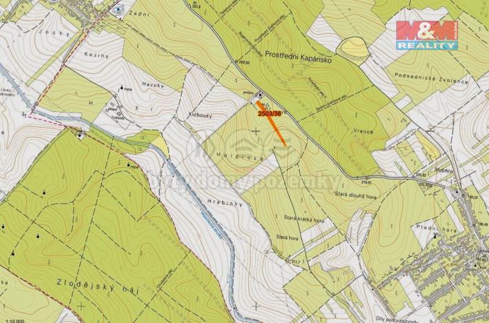 Prodej zemědělské půdy, Dolní Bojanovice, 2497 m2