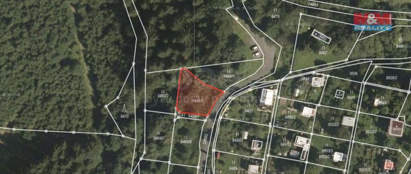 Prodej zahrady, Vsetín, 444 m2