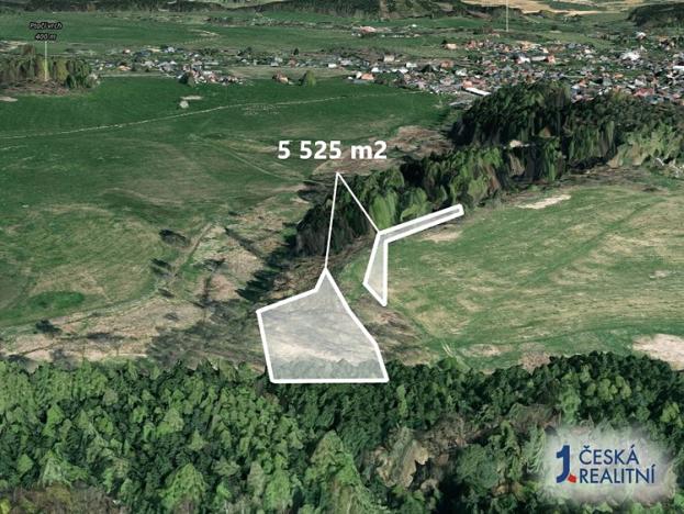 Prodej podílu zemědělské půdy, Šluknov, 2762 m2