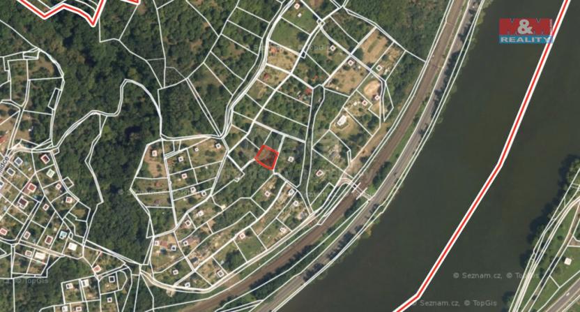 Prodej zahrady, Dolní Zálezly, 461 m2