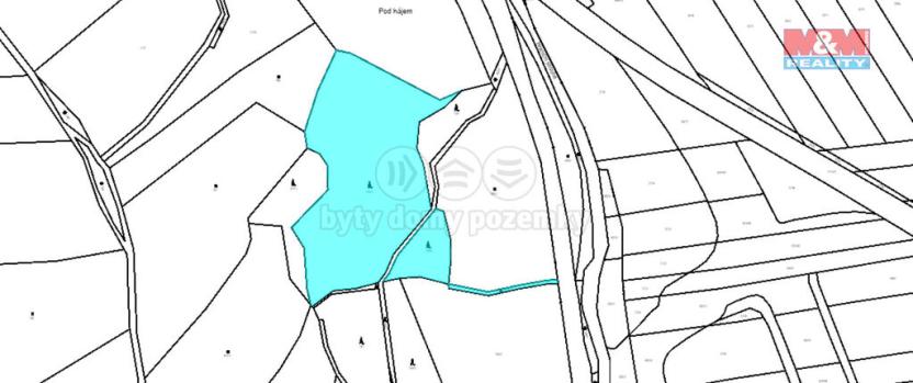 Prodej lesa, Vyšehoří, 12990 m2