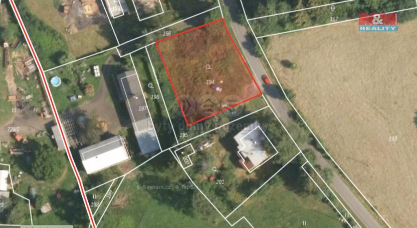 Prodej pozemku pro komerční výstavbu, Chřibská - Krásné Pole, 1093 m2