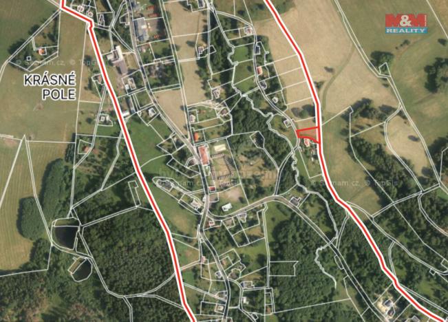 Prodej zahrady, Chřibská - Krásné Pole, 1156 m2