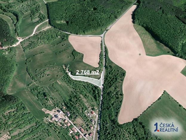 Prodej podílu trvalého travního porostu, Pašovice, 341 m2