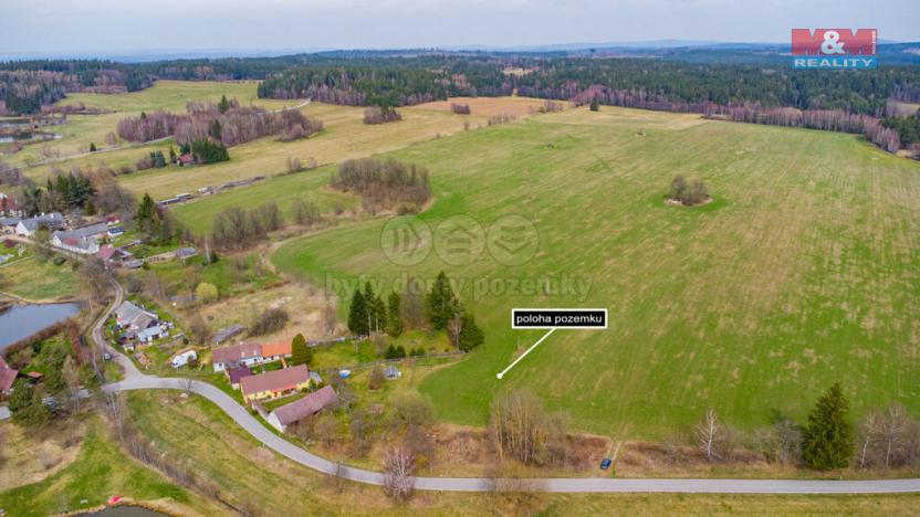 Prodej pozemku pro bydlení, Nová Bystřice - Klenová, 4450 m2