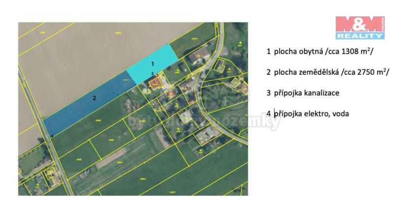 Prodej pozemku pro bydlení, Dětmarovice, 4058 m2