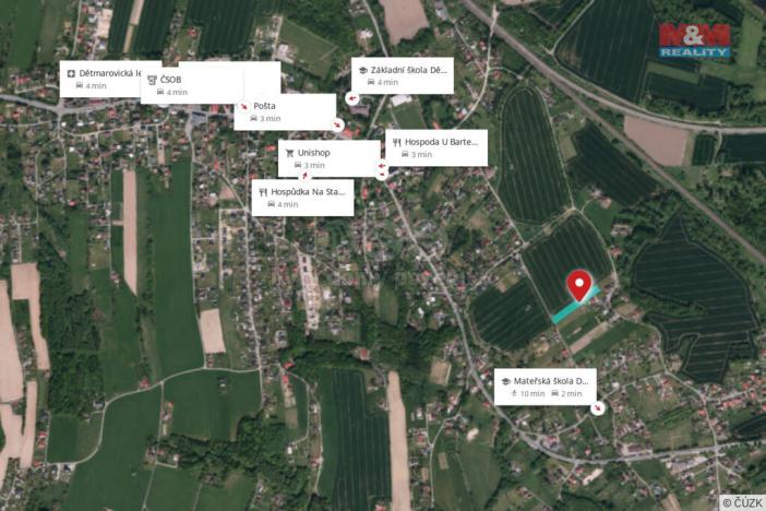 Prodej pozemku pro bydlení, Dětmarovice, 4058 m2