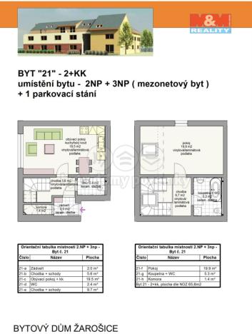 Prodej bytu 2+kk, Žarošice, 65 m2