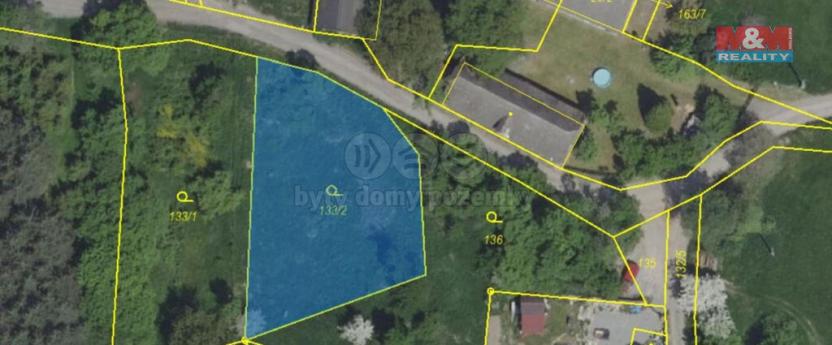 Prodej pozemku pro bydlení, Ostředek, 992 m2
