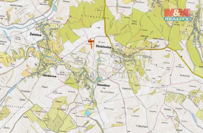 Prodej zemědělské půdy, Stavěšice, 719 m2