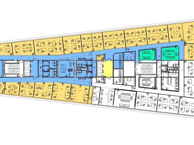 Pronájem kanceláře, Praha - Holešovice, Argentinská, 600 m2