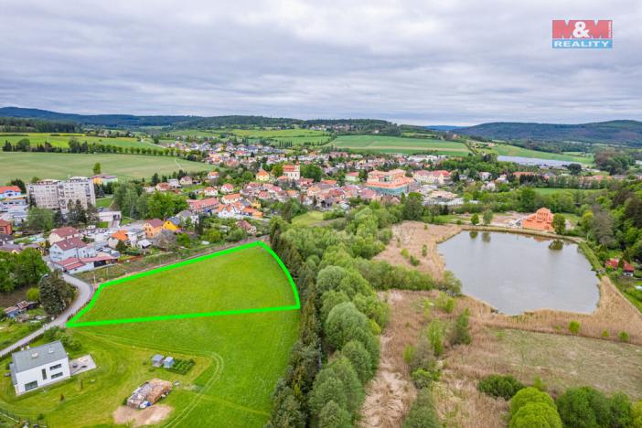 Prodej pozemku pro bydlení, Jince, Za černým mostem, 1500 m2