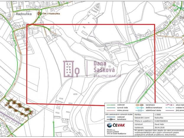 Prodej pole, Jindřichův Hradec, 8342 m2