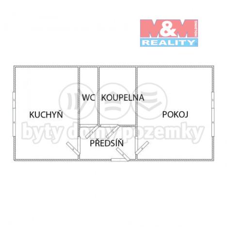 Pronájem rodinného domu, Bohumín, 1. máje, 80 m2