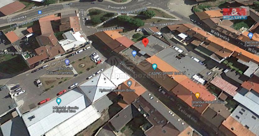 Prodej obchodního prostoru, Bílina, Želivského, 467 m2