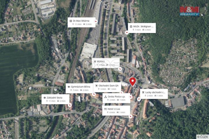 Prodej obchodního prostoru, Bílina, Želivského, 467 m2