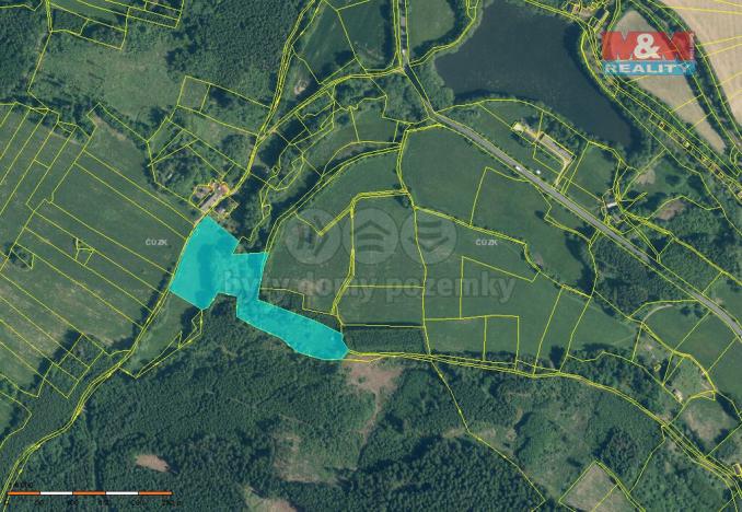 Prodej trvalého travního porostu, Oselce - Kotouň, 19732 m2