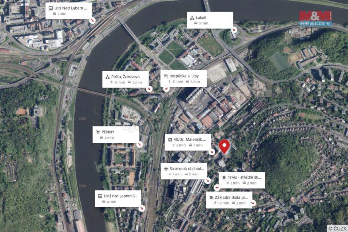 Prodej obchodního prostoru, Ústí nad Labem - Střekov, Truhlářova, 3086 m2