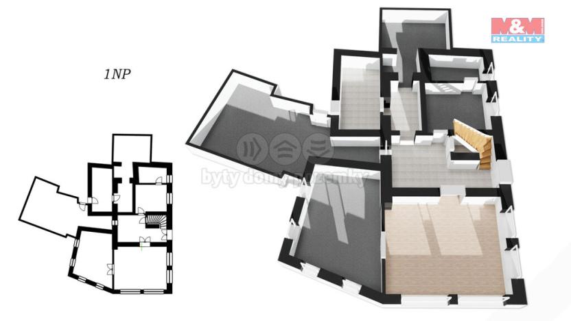 Prodej rodinného domu, Chřibská, 210 m2